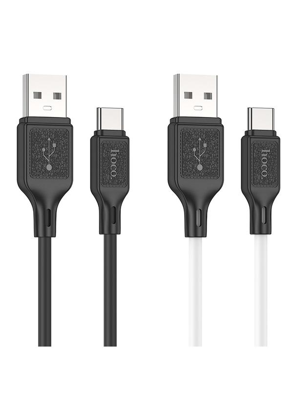 Kabel USB A do Micro USB Hoco 2,4A 1 m X90 biały