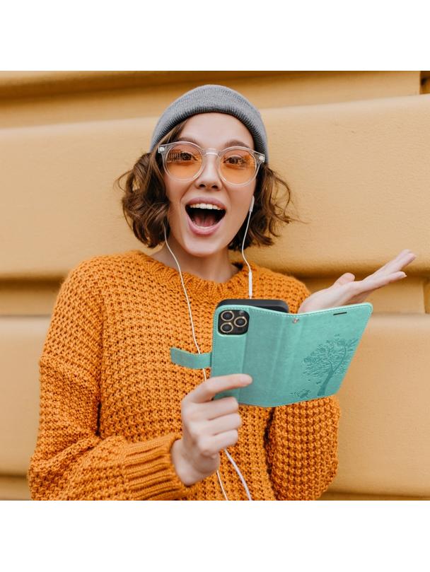 Kabura MEZZO Book do XIAOMI Redmi Note 10 Pro drzewo zielony