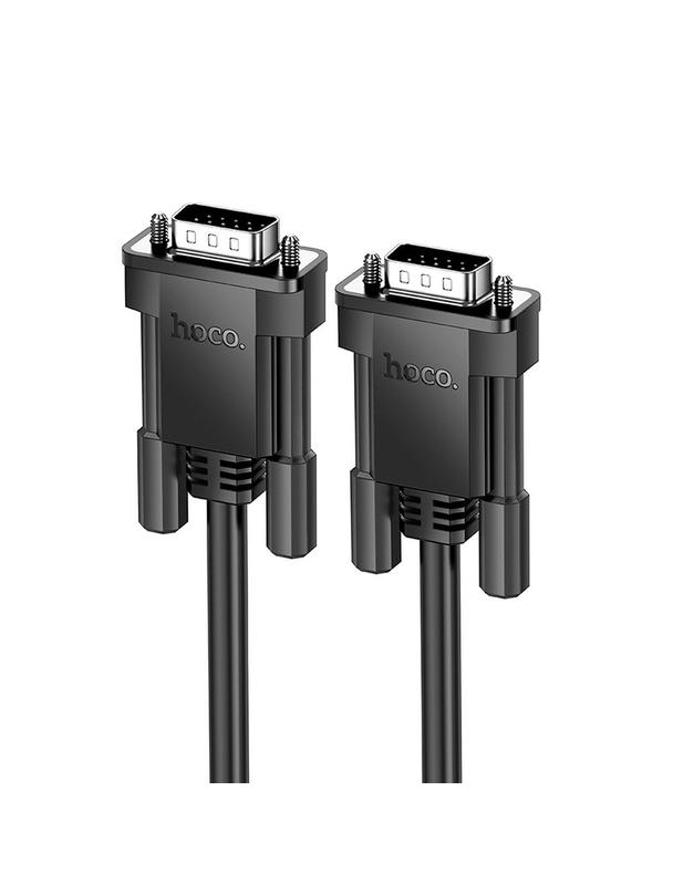 Kabel VGA do VGA Hoco HD 1080p 1 m US11 czarny