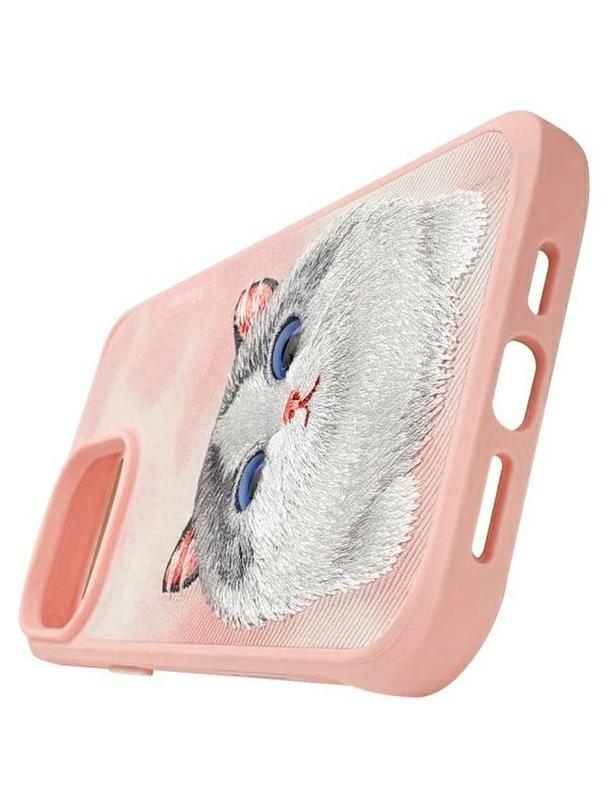 NIMMY futerał BIG EYED PET 2.0 Cat do IPHONE 15 Pro Max różowy