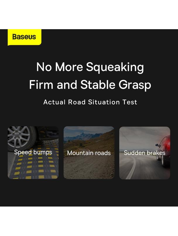 BASEUS uchwyt samochodowy indukcyjny automatyczny do kratki 15W CGZX000001 czarny