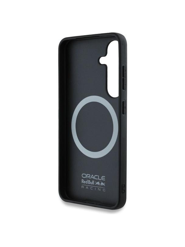 RED BULL futerał do SAMSUNG S25 RBHMS25S24PUBUFV (Magnetic Meshed PU W/ Debossed Bull) navy