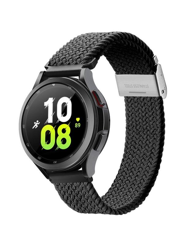 DUX DUCIS pasek MIXTURE II pleciony 20 mm czarna