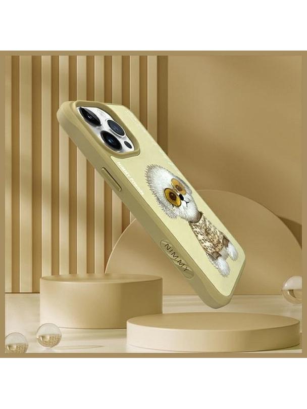 NIMMY futerał GLASSES COOL DOG do IPHONE 15 Pro khaki