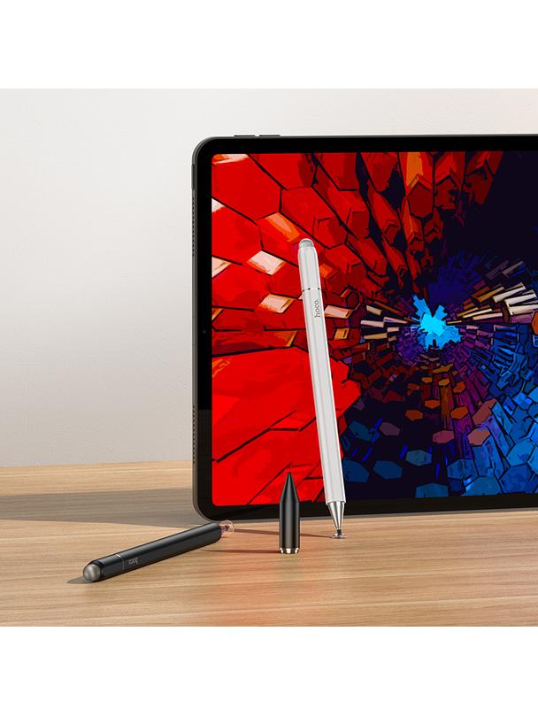 Rysik do tabletu pasywny 3w1 Hoco GM111 biały