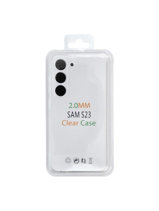 Futerał CLEAR CASE 2 mm BOX do SAMSUNG S25 Edge transparentny