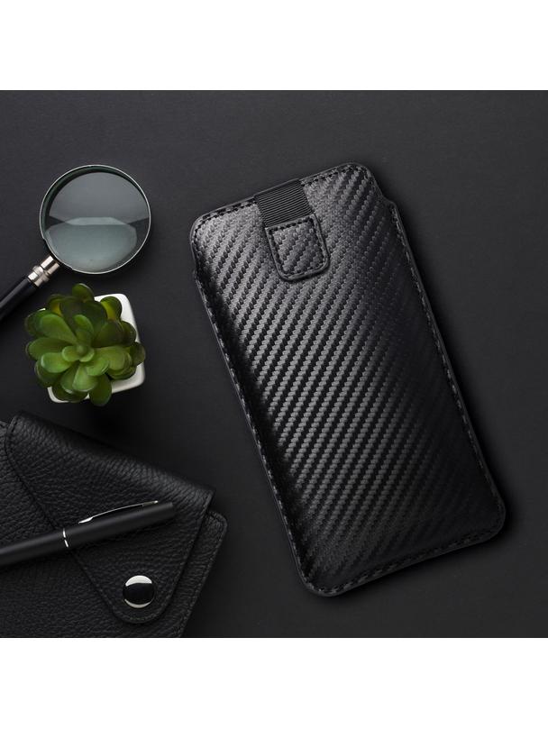 Futerał uniwersalny / wsuwka POCKET Carbon - Model 02 - do IPHONE 5 / 5S / 5SE / 5C