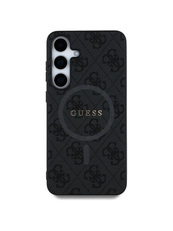 GUESS futerał do SAMSUNG S25 Plus GUHMS25MG4GFRK (Magnetic PU 4G Ring Classic Logo) czarny