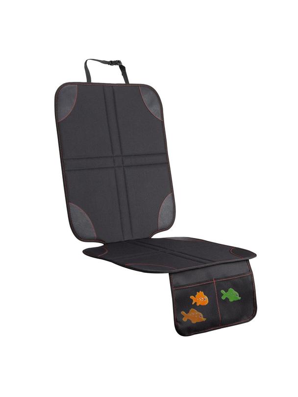 Mata ochronna na fotel samochodowy z organizerem czarna