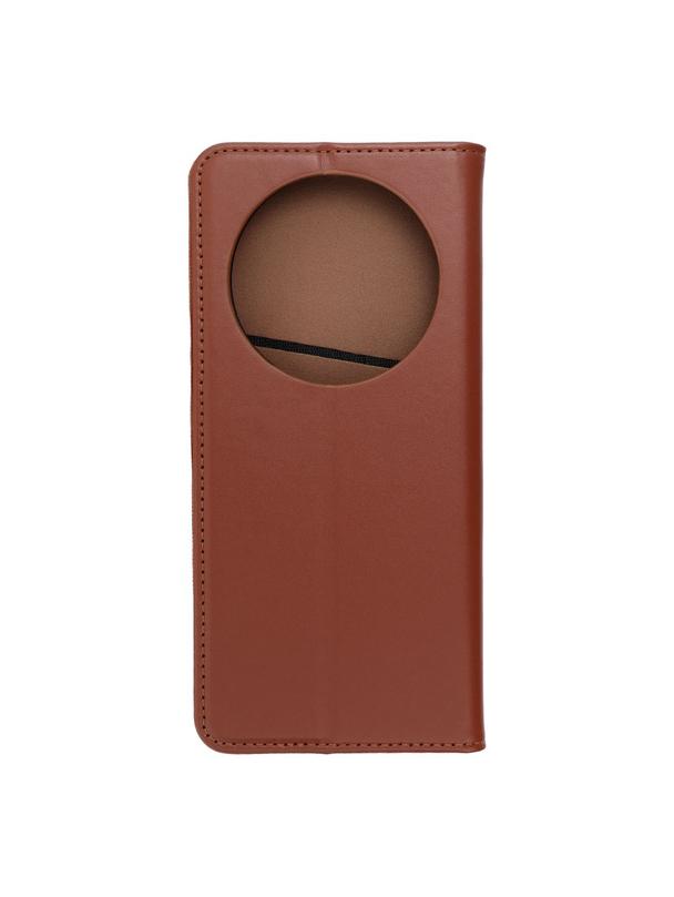 Kabura SMART PRO Book skórzana do XIAOMI Redmi 14C brązowy