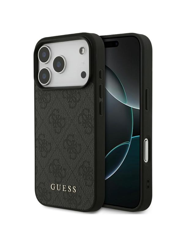 GUESS futerał do IPHONE 17 Pro GUHCP17LG4GFGR (PU 4G Classic) czarny