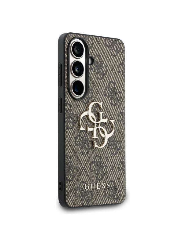 GUESS futerał do SAMSUNG S26 GUHCS26S4GMGBR (4G Big Metal Logo) brązowy