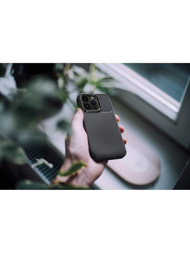Futerał CARBON PREMIUM do IPHONE 14 Pro Max czarny