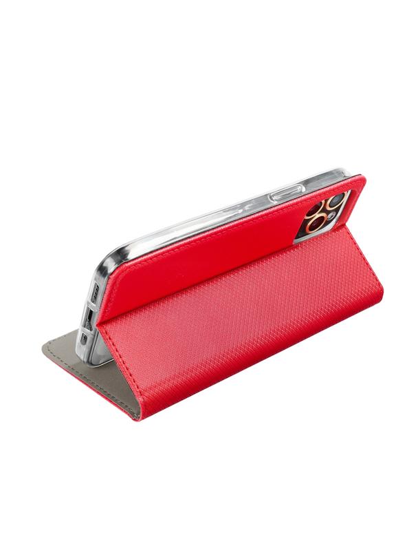 Kabura SMART CASE Book do OPPO RENO 12F czerwony