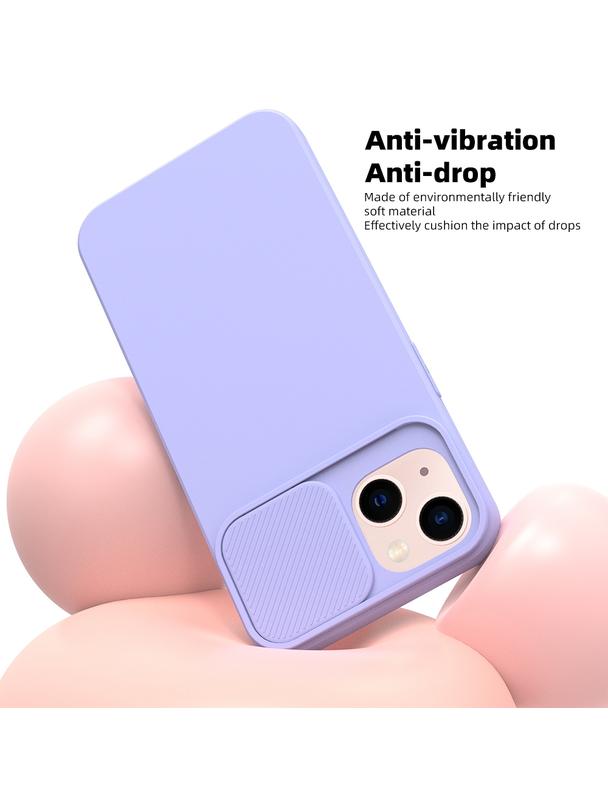 Futerał SLIDE do IPHONE 15 lawendowy