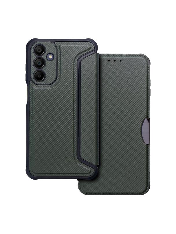 Kabura RAZOR Book do SAMSUNG A15 4G / A15 5G ciemnozielony