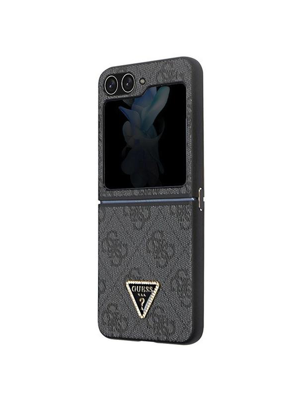 GUESS futerał do SAMSUNG Z FLIP 5 GUHCZF5P4TDPK (4G Triangle Strass) czarny