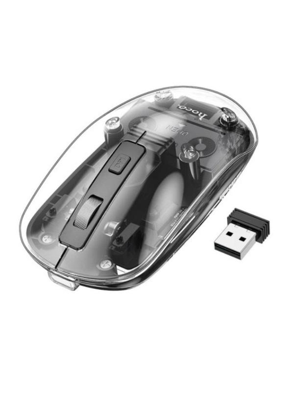 Myszka bezprzewodowa Hoco 2,4G 1600 dpi GM29 czarna