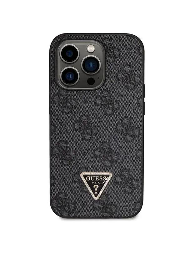 GUESS futerał do IPHONE 14 Pro Max GUHCP14XP4TDSCPK (Metal Logo Starss Crossbody) czarny