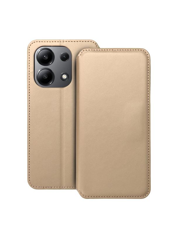 Kabura DUAL POCKET Book do XIAOMI Redmi Note 13 4G złoty