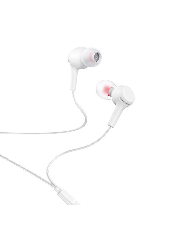 Słuchawki przewodowe douszne Jack 3,5 mm Hoco M78 białe