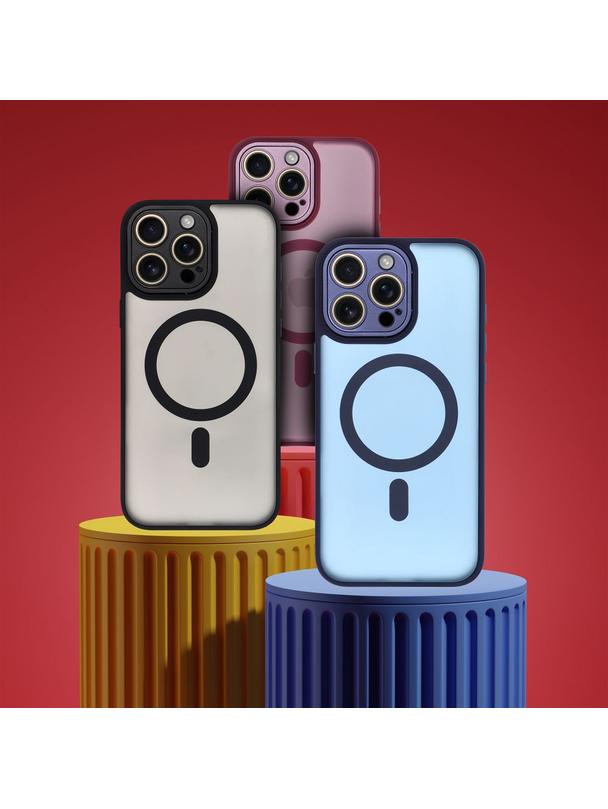 Futerał VARIETE MAG COVER kompatybilny z MagSafe do IPHONE 16 PRO fioletowy