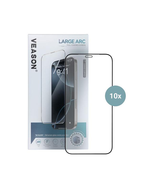 Szkło Hartowane 6D Pro Veason Glass (SET 10in1) - do Samsung Galaxy S24 FE czarny