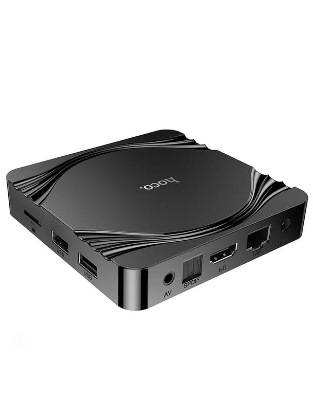TV box Hoco WiFi 4K Android  DQ10 czarny