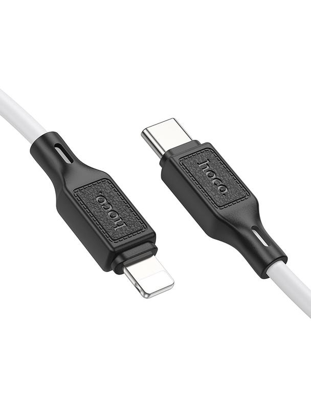 Kabel USB C do Lightning Hoco PD 20W 1 m X90 biały
