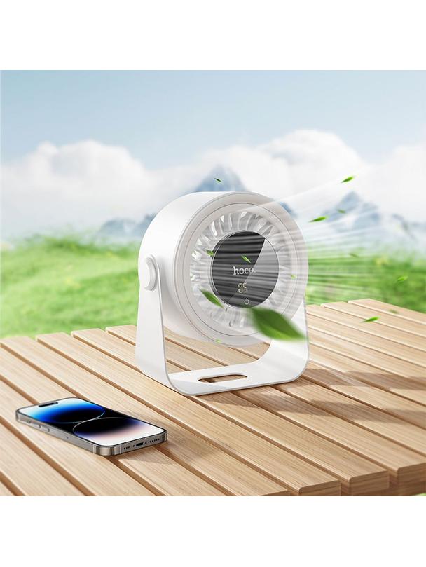 Wentylator biurkowy Hoco HX66 biały
