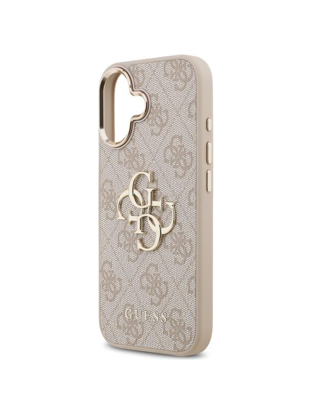 GUESS futerał do IPHONE 17 GUHCP17S4GMGCPI (PU W/ Big 4G Classic Logo) złoto różowy