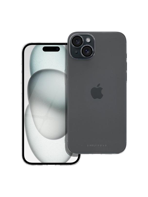 ROAR futerał PURE SIMPLE FIT do IPHONE 15 Plus Transparentny