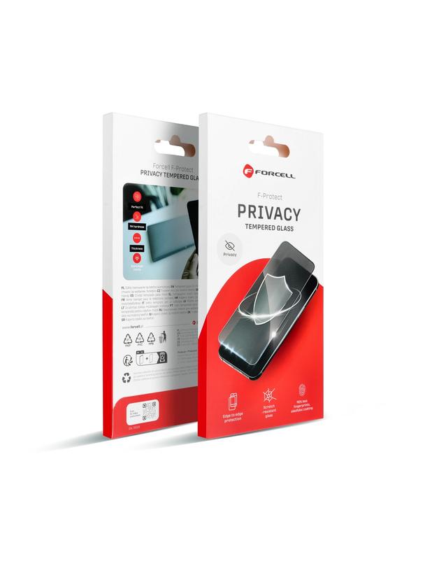 Szkło hartowane do iPhone 17 AIR Forcell Privacy Glass czarne