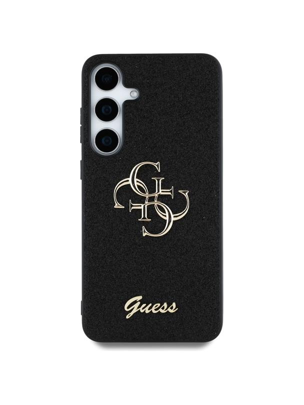 GUESS futerał do SAMSUNG S25 Plus GUHCS25MHG4SGK (Fixed Glitter Big 4G) czarny
