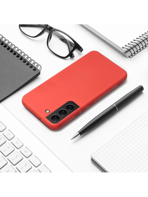 Futerał SILICONE do SAMSUNG S26 Ultra brzoskwiniowy