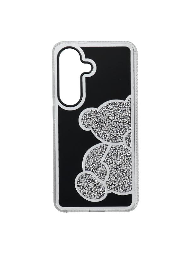Futerał TEDDY BEAR do SAMSUNG S26 srebrny