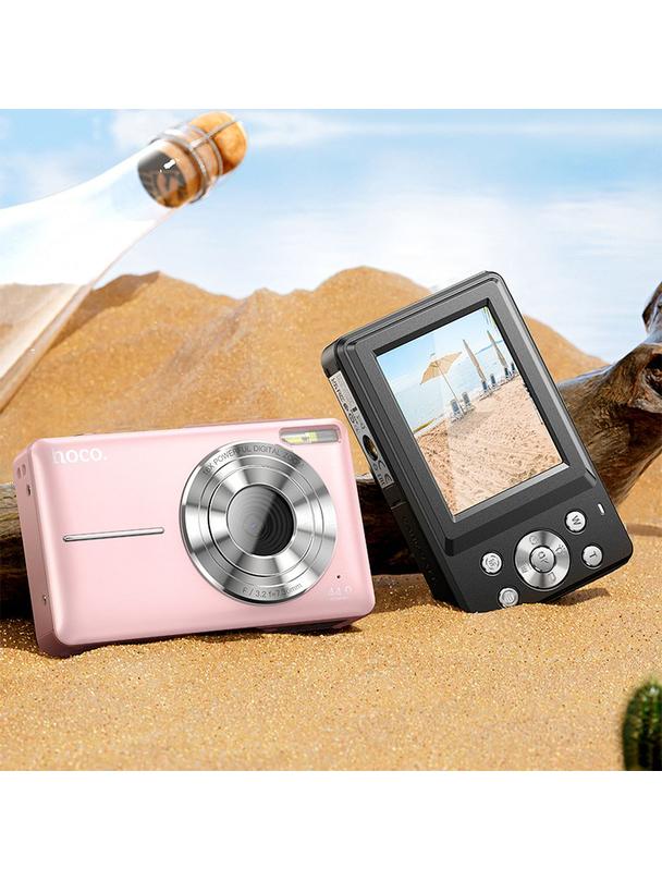 Aparat cyfrowy Hoco 5MP 2,8" Full HD DV202 różowy