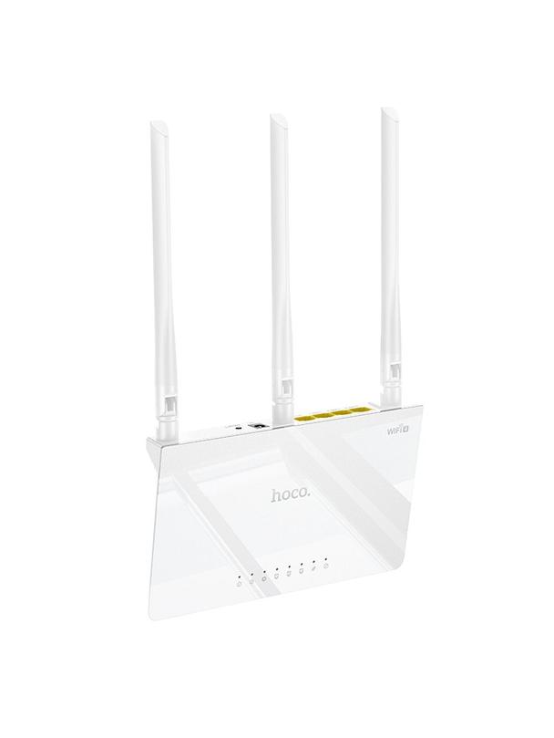 Router bezprzewodowy Hoco WiFi4 HI30 biały