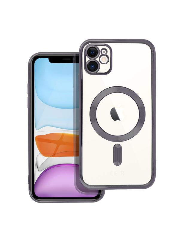 Futerał ELECTRO MAG COVER kompatybilny z MagSafe do IPHONE 11 czarny