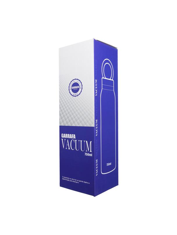 Butelka / bidon na wodę metal z uchwytem kompatybilnym z Magsafe 750ml niebieski