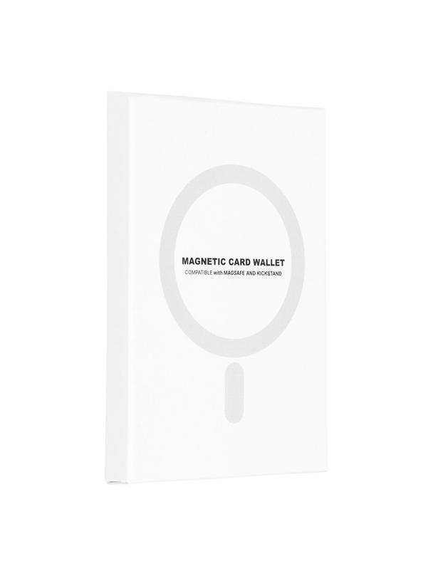 Portfel magnetyczny na karty kompatybilny z MagSafe biały