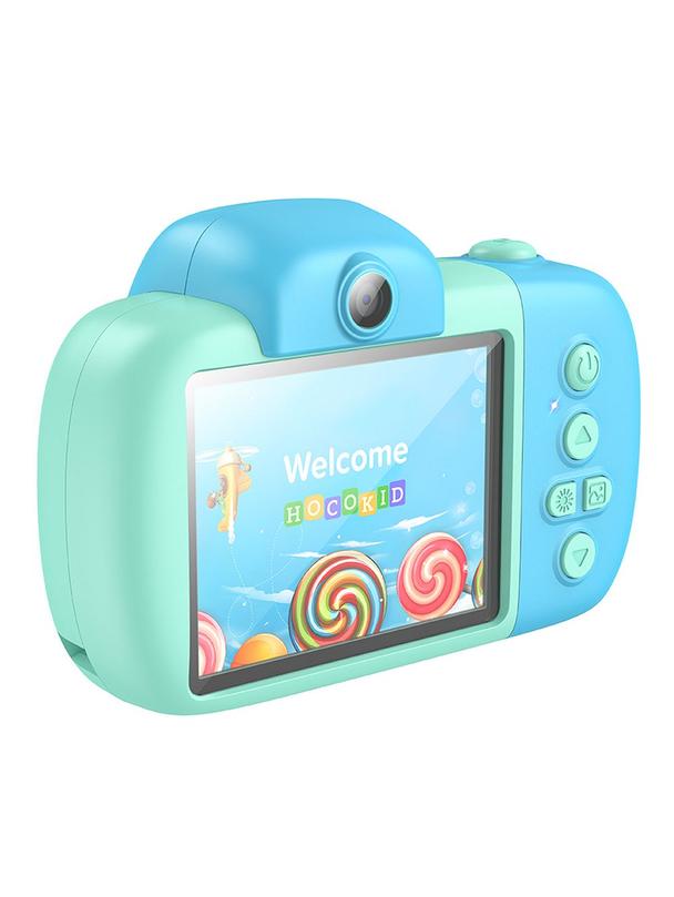 Aparat cyfrowy dla dzieci Hoco 2MP 2,4" Full HD DV201 niebieski 0INT