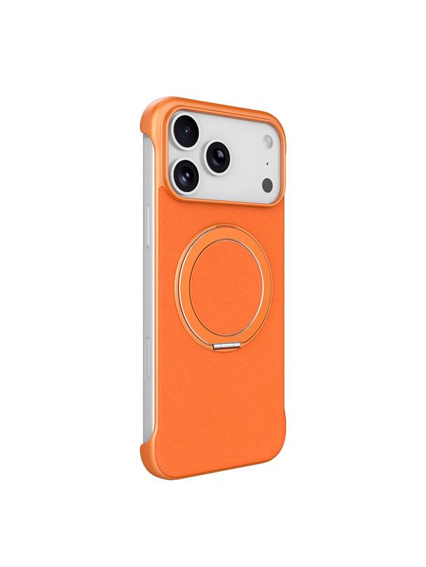 Futerał EDGE FREE kompatybilny z MagSafe do IPHONE 17 Pro pomarańczowy