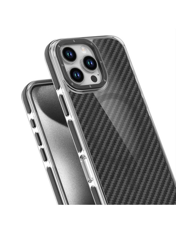 Futerał FIBER kompatybilny z MagSafe do XIAOMI Redmi Note 15 4G / 5G czarny