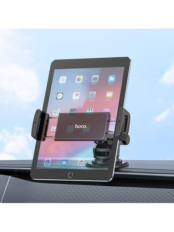 Uchwyt na telefon do samochodu uniwersalny Hoco do szyby / deski CA120 czarny