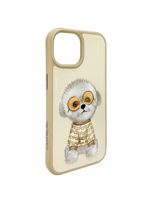NIMMY futerał GLASSES COOL DOG do IPHONE 15 khaki