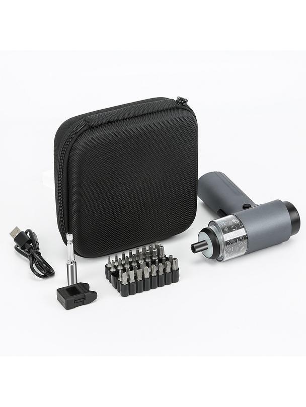 UF-TOOLS - Wkrętarka elektryczna ze zmiennym zakresem mocy i zestawem bitów 36w1