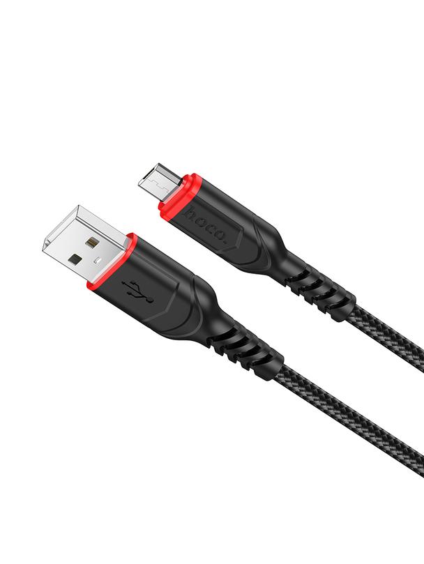 Kabel USB A do Micro USB Hoco 2,4A 3 m X59 czarny