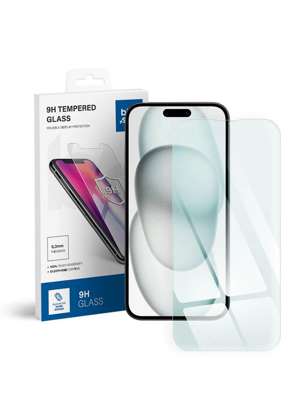 Szkło hartowane do iPhone 15 PLUS / 16 PLUS Blue Star