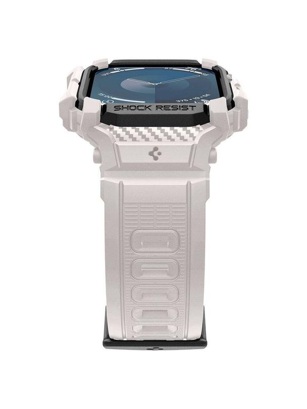 SPIGEN futerał RUGGED ARMOR "PRO" do APPLE Watch 10 (46 mm) dune beige